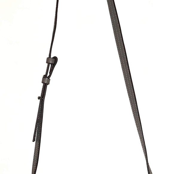 Genuine Leather Shoulder Bag with Chain - Picture 7 of 8